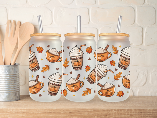 Pumpkin spice - 16oz libbey can