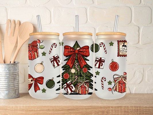 Christmas tree - 16oz libbey can