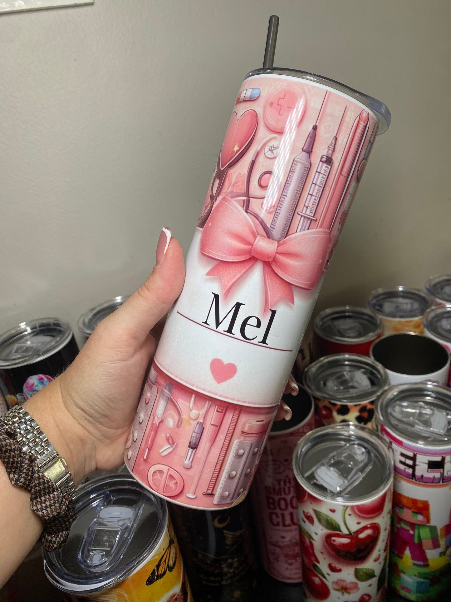 Nurse - Personalised - 20oz tumbler