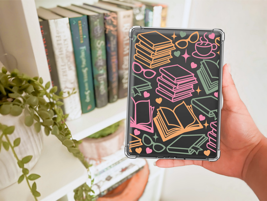 Colourful Books - Kindle case