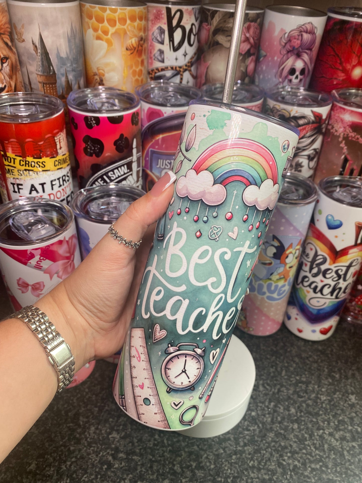 Best teacher pastel