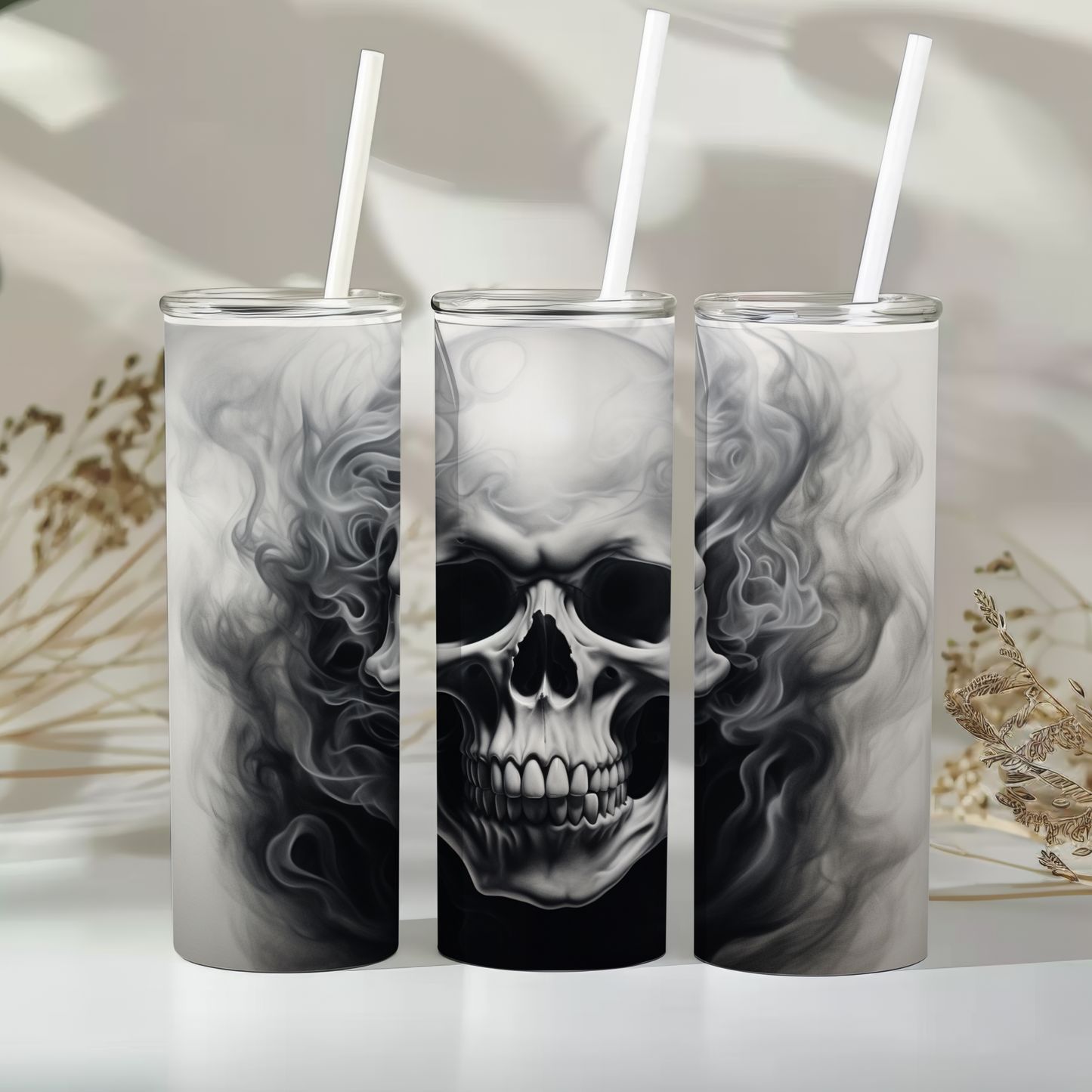 Smoke & skull -  20oz tumbler
