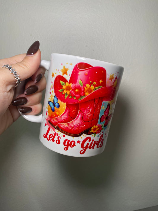 Let’s go girls - 11oz Ceramic mug
