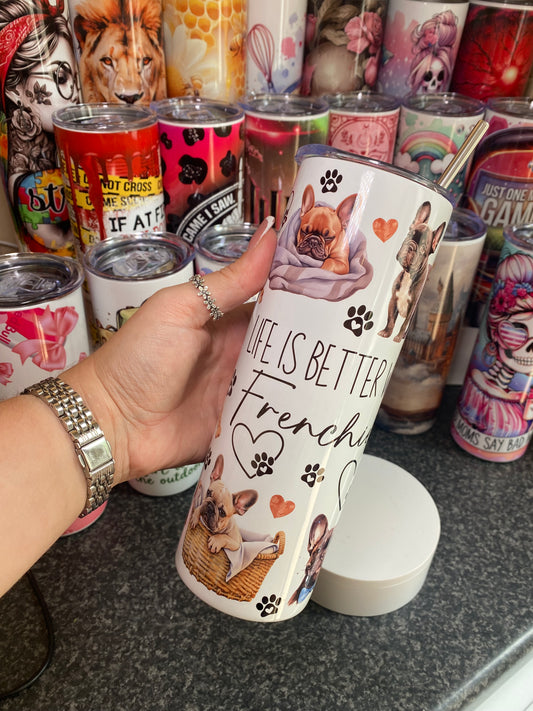 Frenchie - 20oz Tumbler