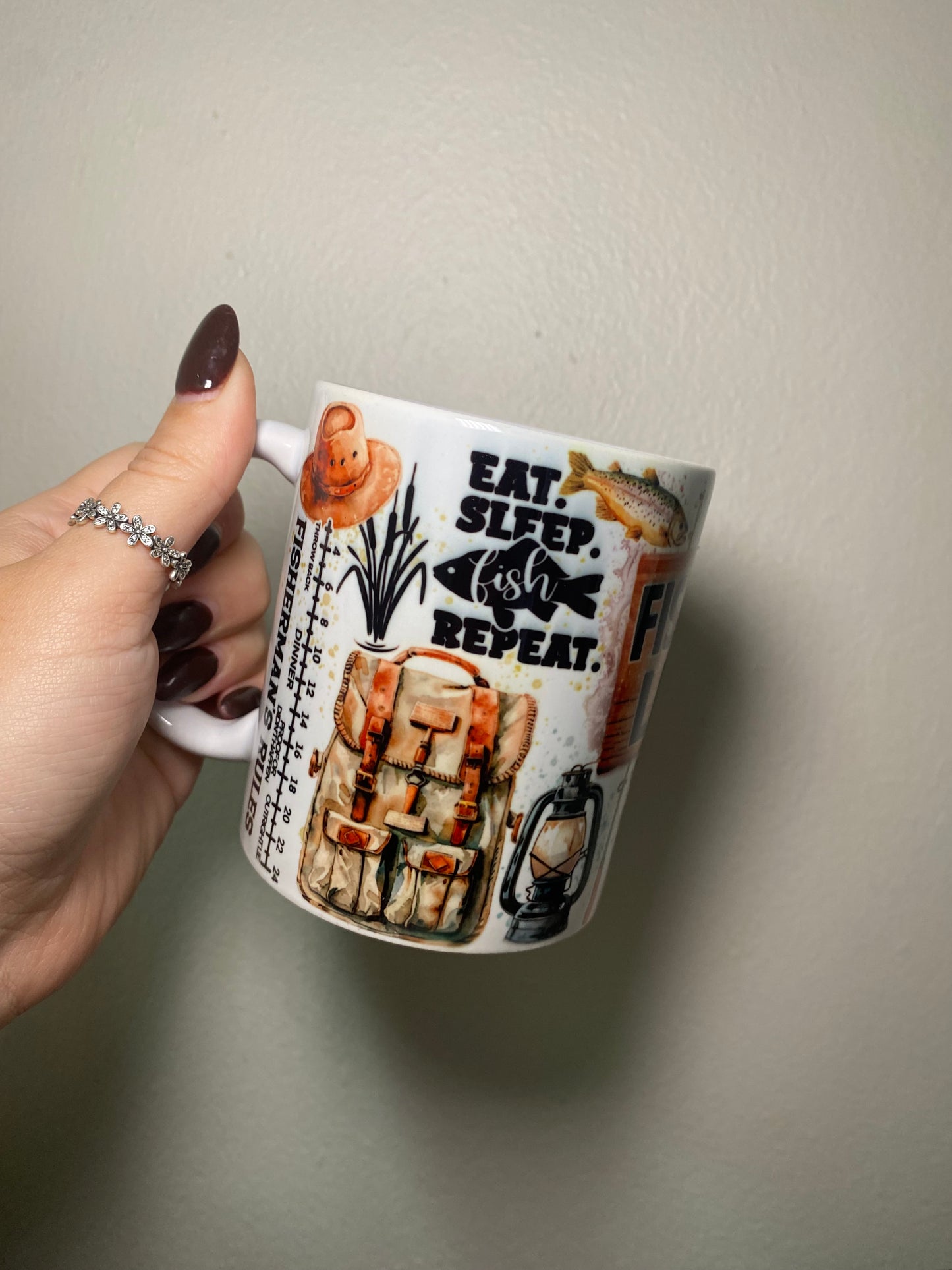 Fishing life - 11oz Ceramic mug