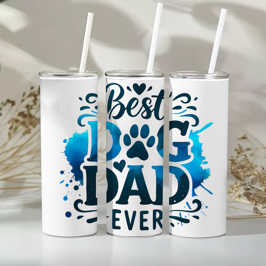 Best dog dad ever - 20oz tumbler