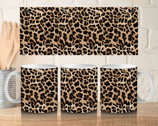 Leopard print - 11oz Ceramic mug