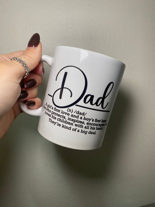 Dad definition - 11oz Ceramic mug
