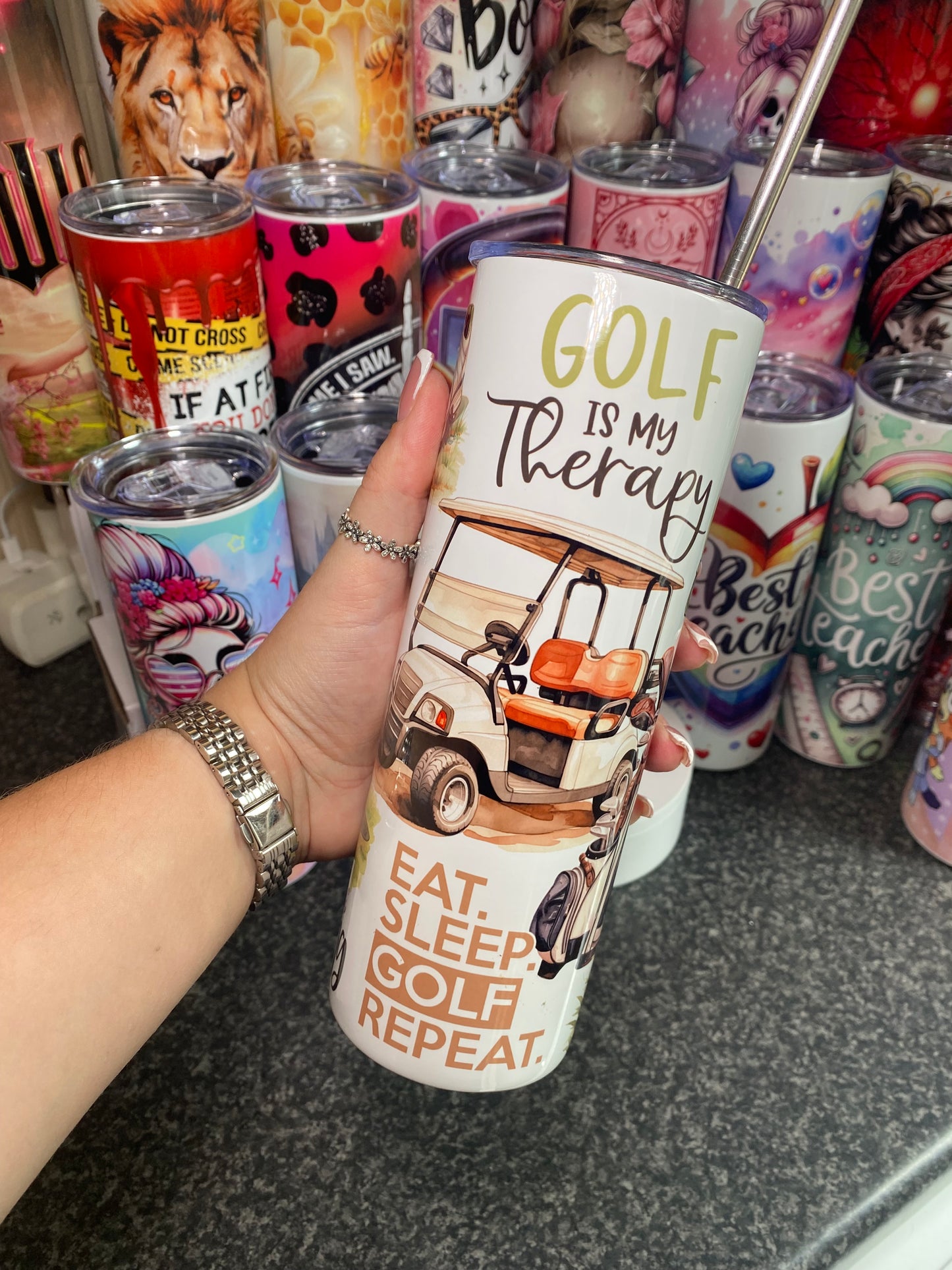 Golf is my therapy