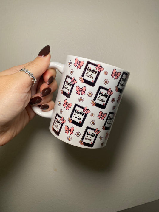 Kindle girlie - 11oz Ceramic mug