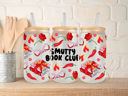 Smutty book club - 16oz libbey can