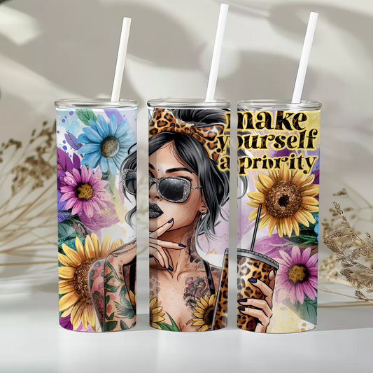 Make yourself a priority -  20oz tumbler