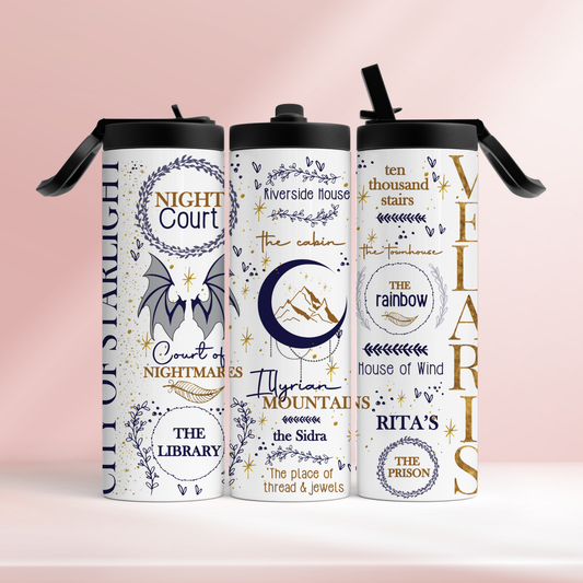 Velaris city of starlight - 20oz tumbler