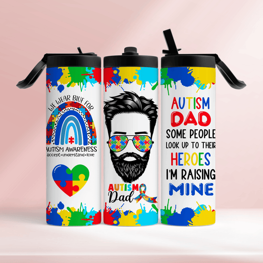 Autism dad - 20oz tumbler