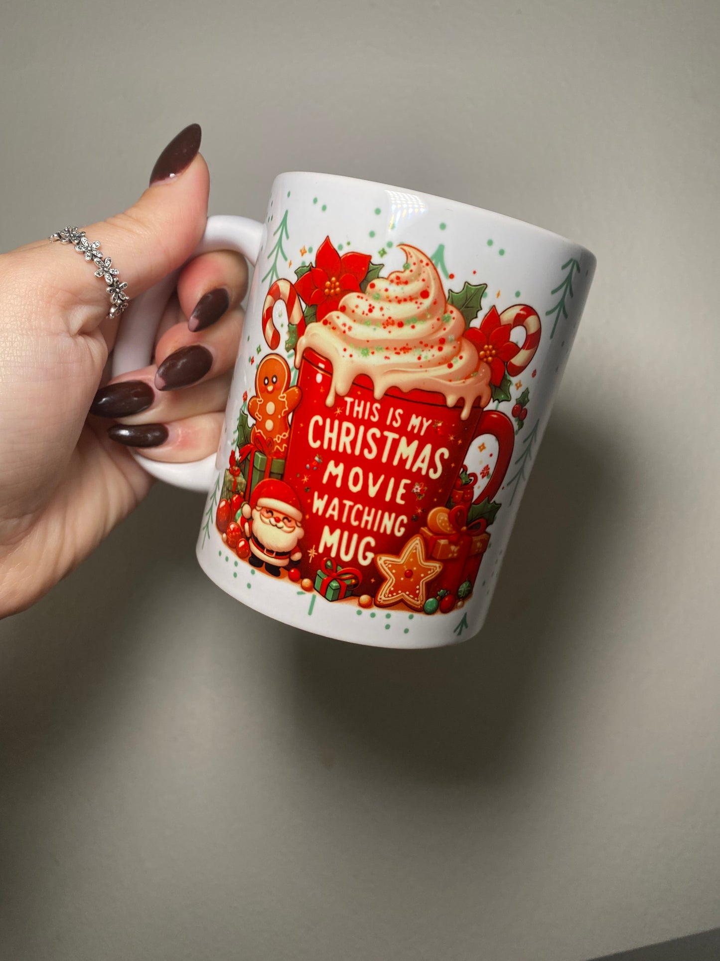 This is my Christmas movie watching mug - 11oz Ceramic mug