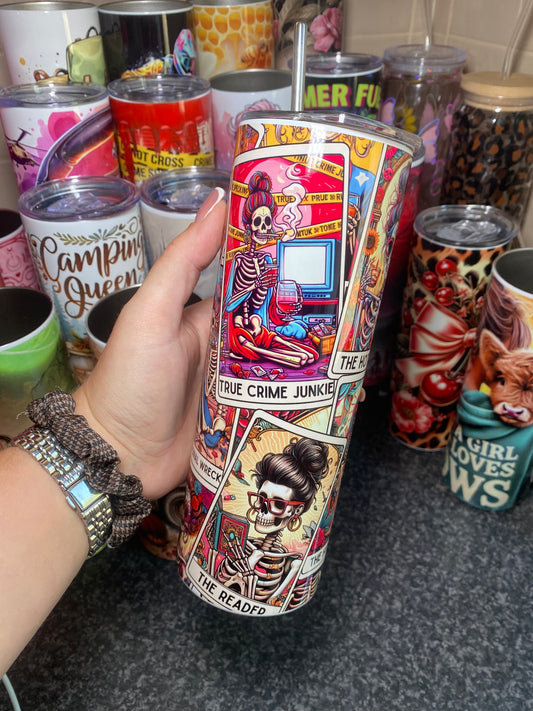 Sarcastic tarot cards  - 20oz tumbler
