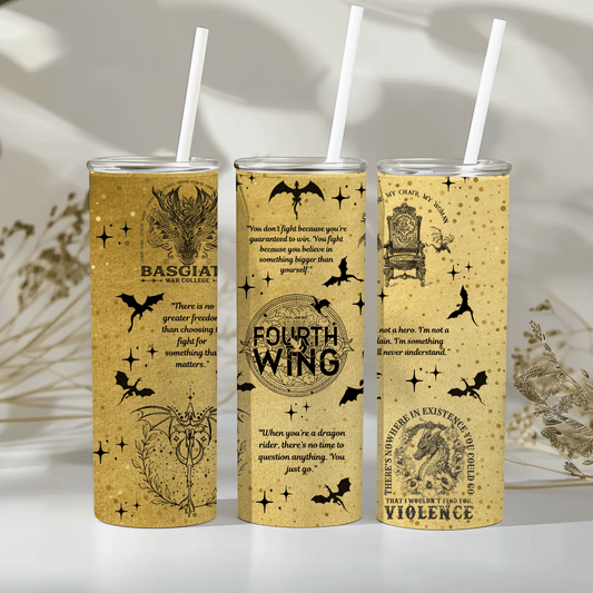 Fourth wing inspired - 20oz tumbler