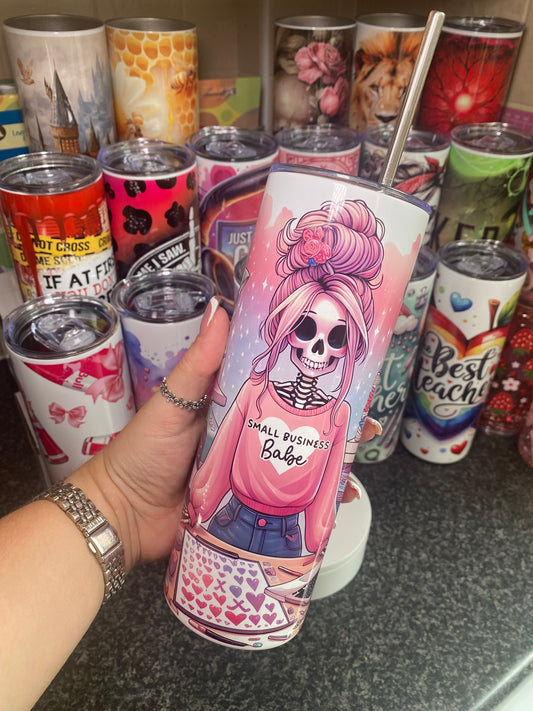 Small business babe - 20oz tumbler