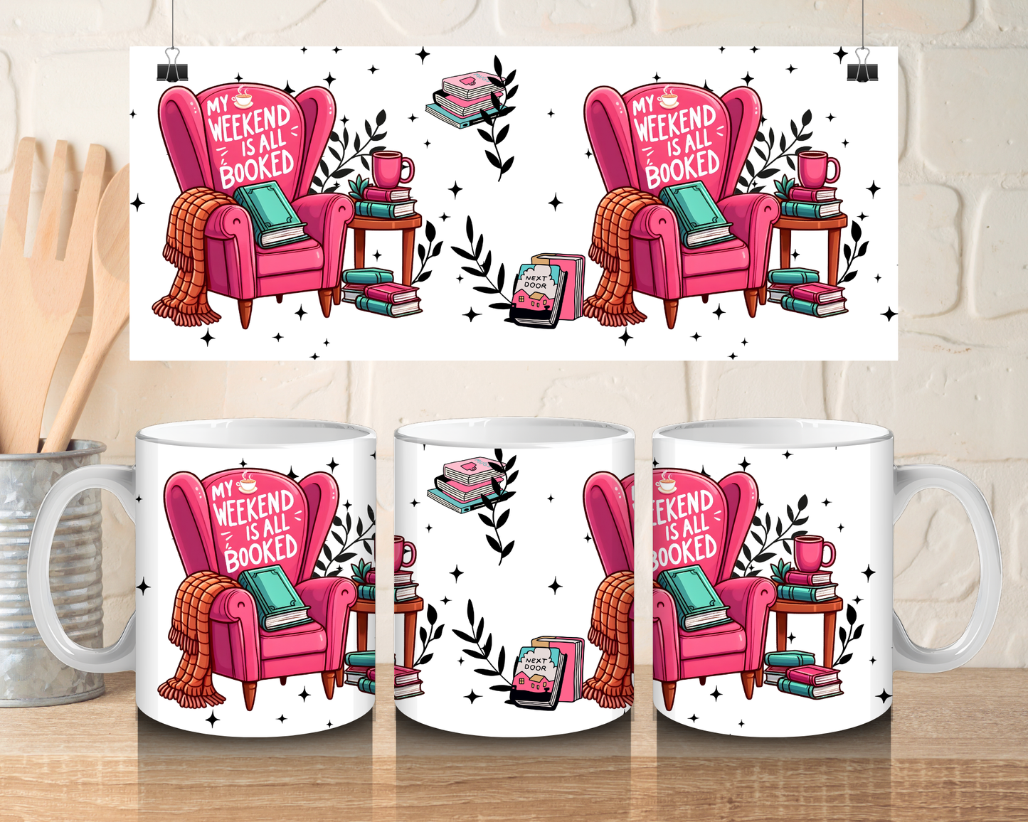 My weekend is all booked - 11oz Ceramic mug