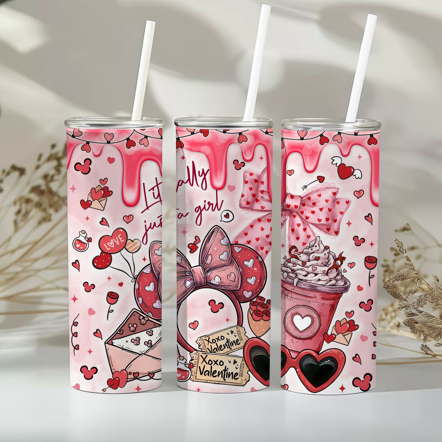 🩷 Literally just a girl 🩷 - 20oz tumbler