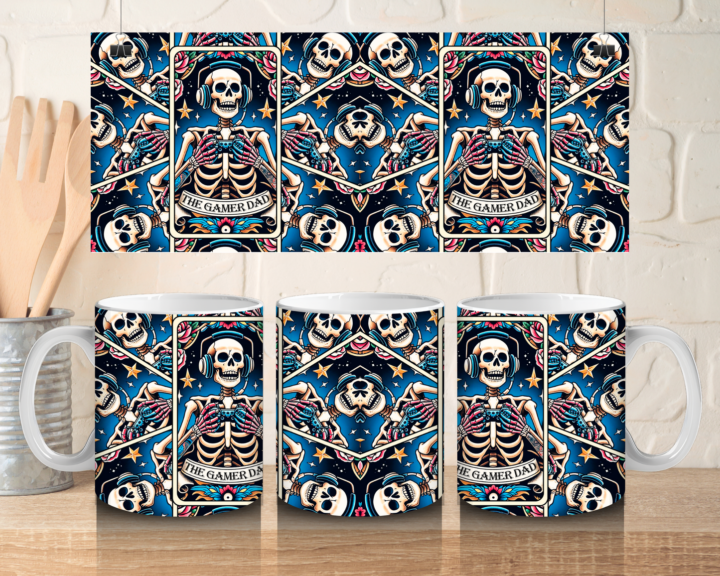 The gamer dad - 11oz Ceramic mug