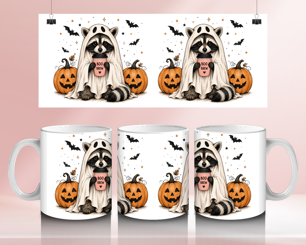Boo brew- 11oz Ceramic mug