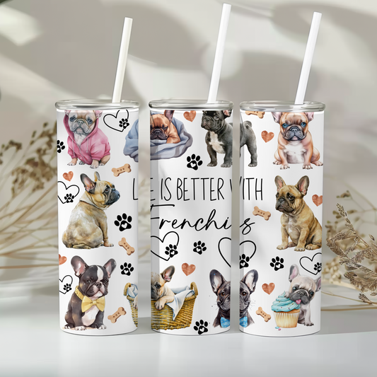 Frenchie - 20oz Tumbler