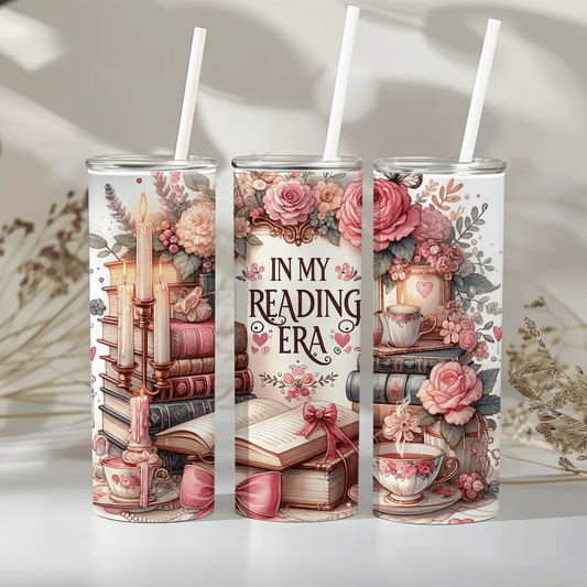 In my reading era - 20oz tumbler