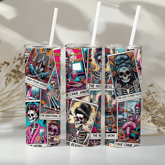 Sarcastic tarot cards  - 20oz tumbler