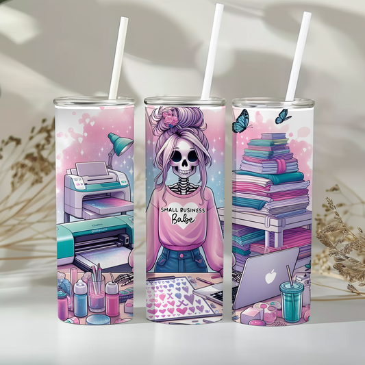 Small business babe - 20oz tumbler