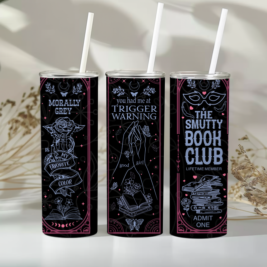 Black smutty book club - 20oz tumbler