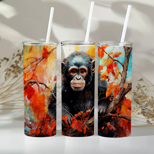 Baby chimpanzee - 20oz tumbler