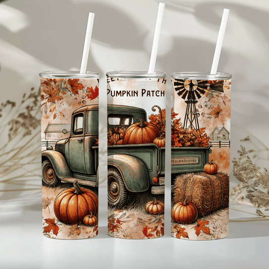 Meet me at the pumpkin patch - 20oz tumbler