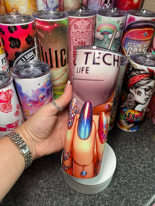 Nail tech life - 20oz tumbler