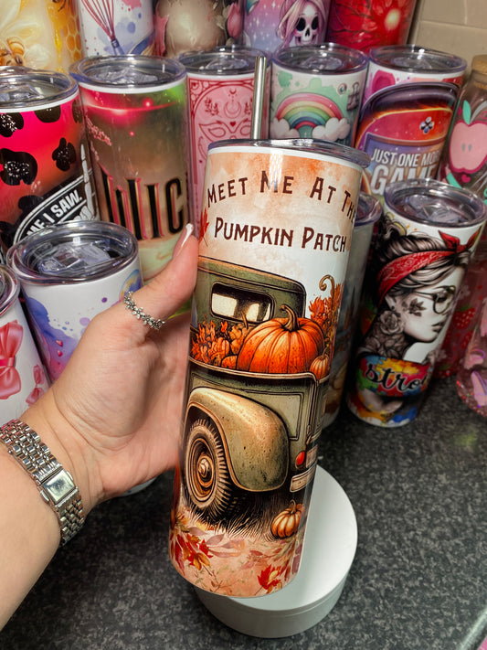 Meet me at the pumpkin patch - 20oz tumbler