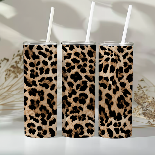 Leopard print - 20oz tumbler