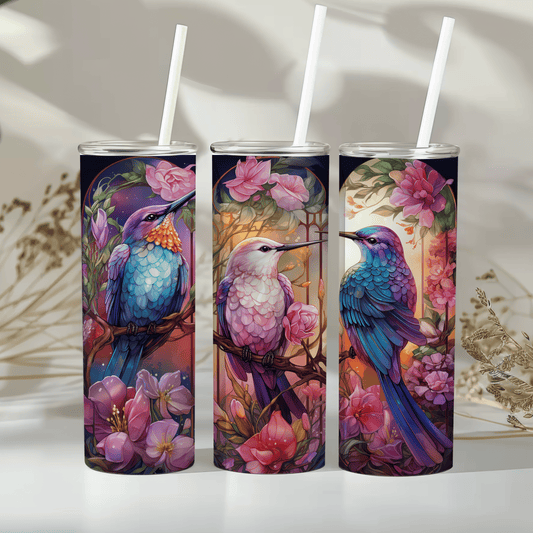 Hummingbirds - 20oz tumbler