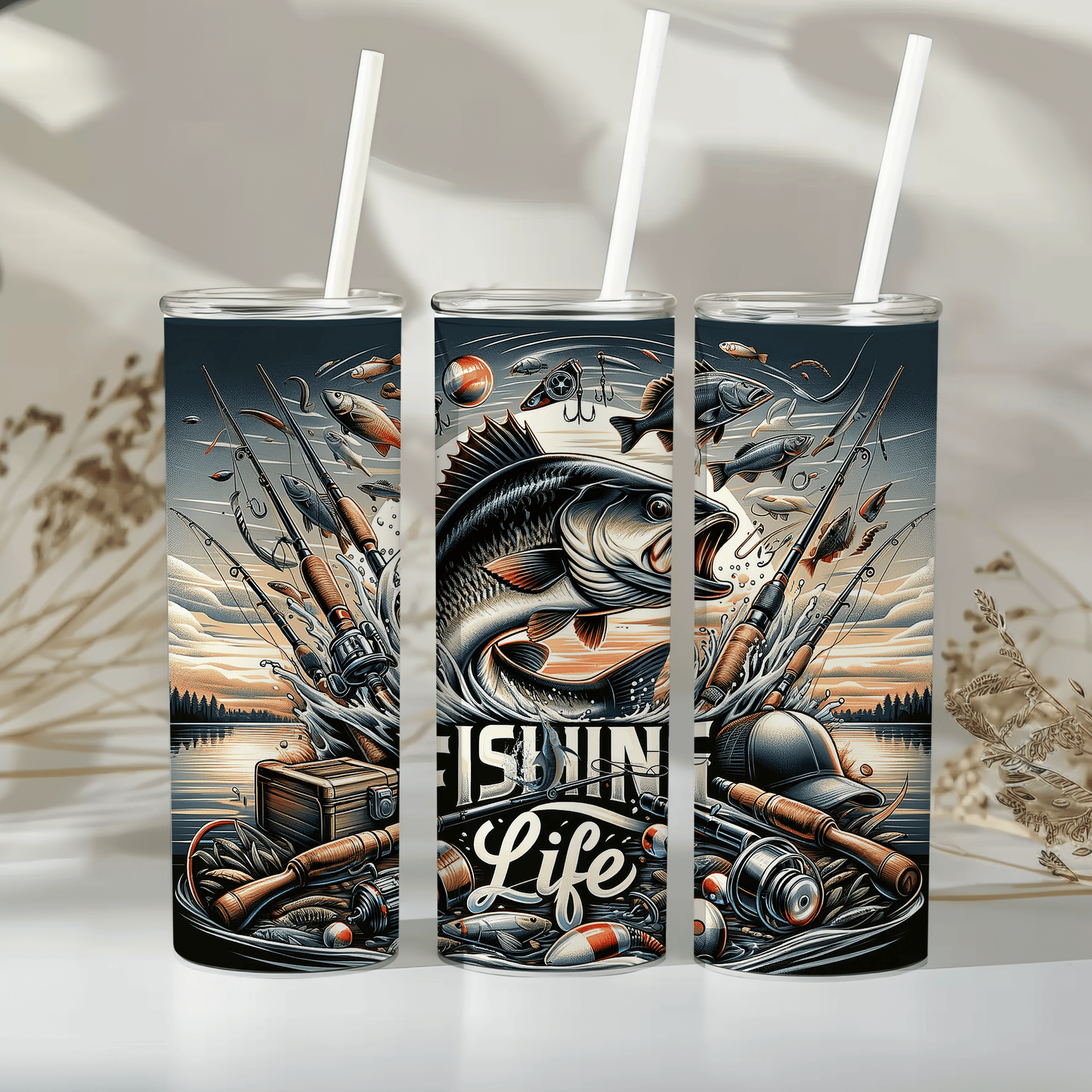 Fishing life 2 - 20oz tumbler