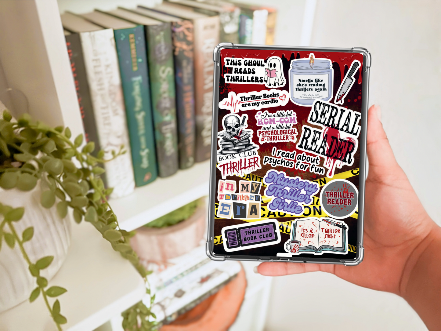 Thriller reader - Kindle insert