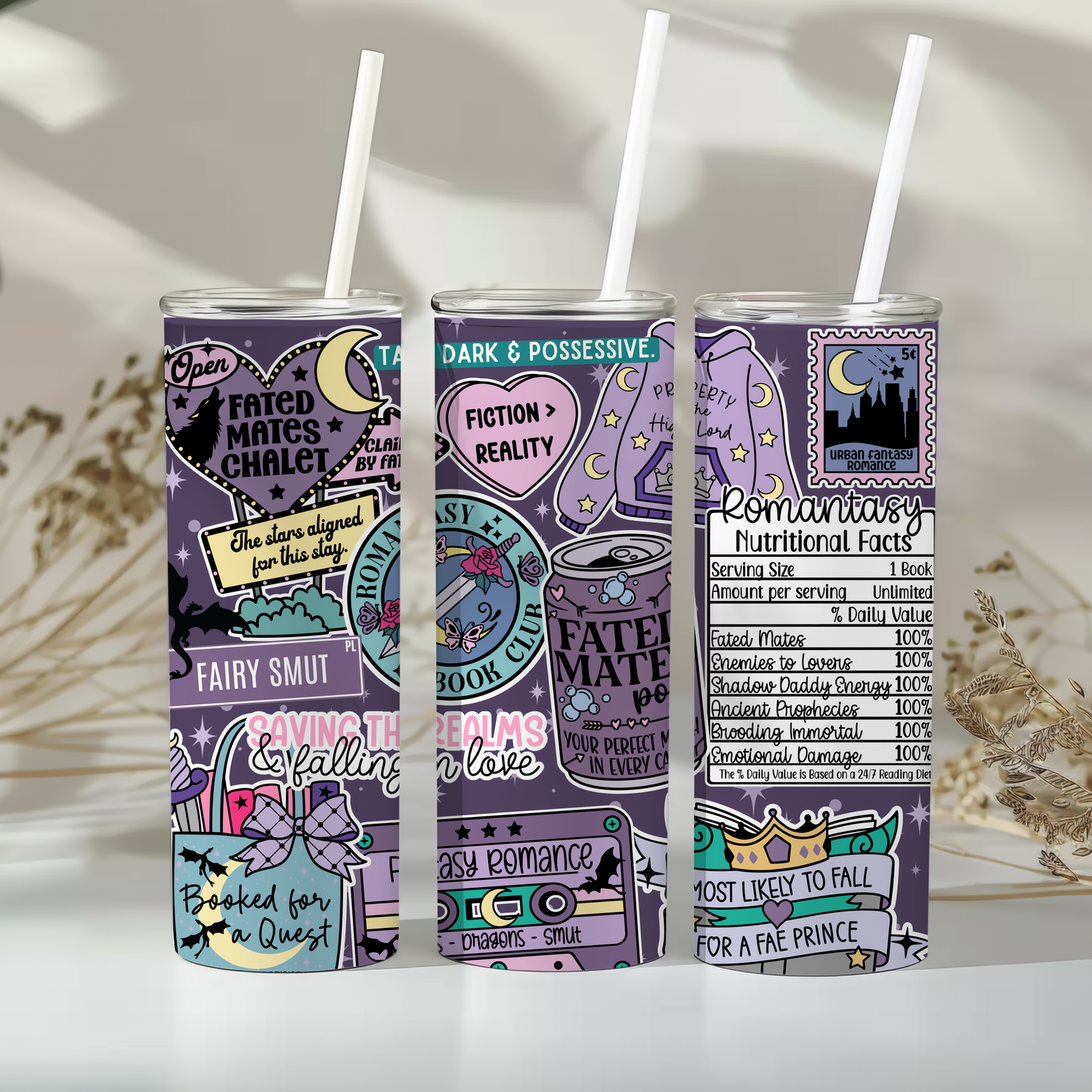 Fated mates - 20oz tumbler