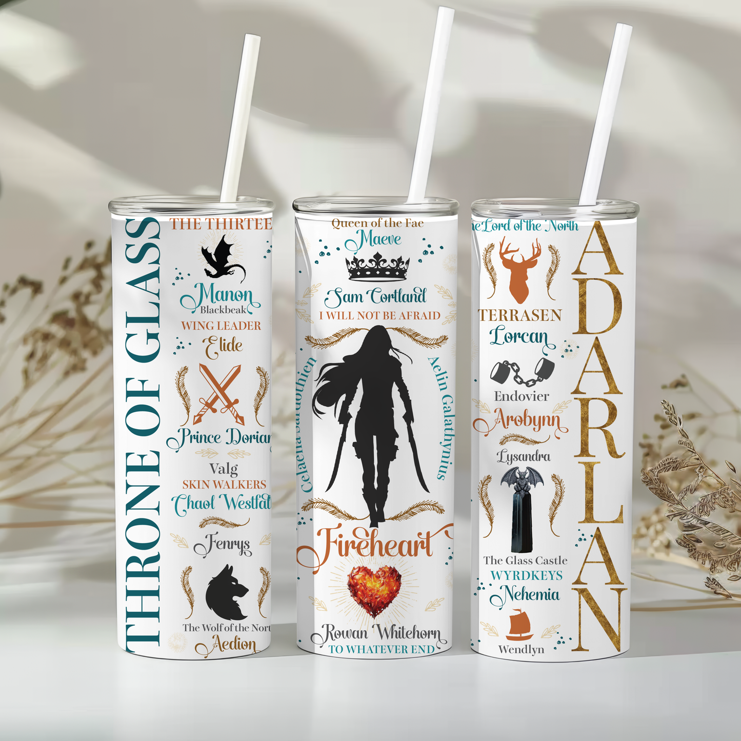 Throne of glass - 20oz tumbler