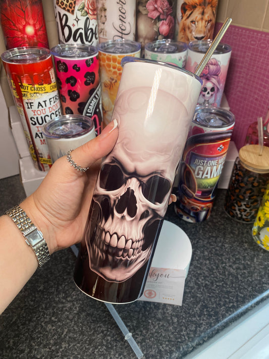 Smoke & skull -  20oz tumbler