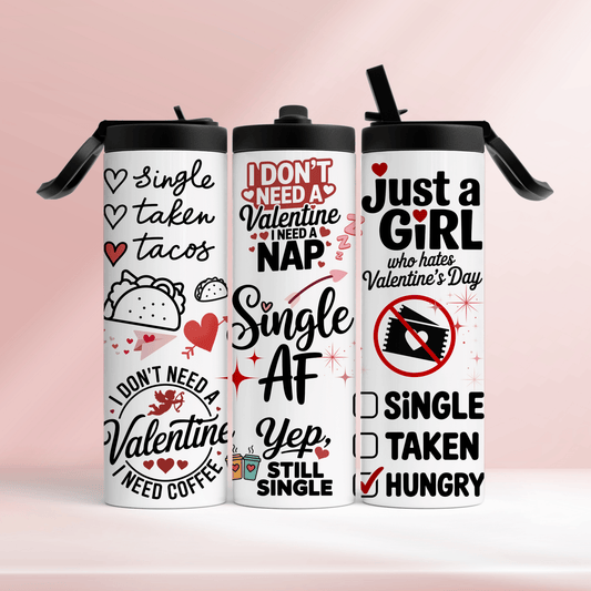 🩷 Single AF 🩷 - 20oz tumbler