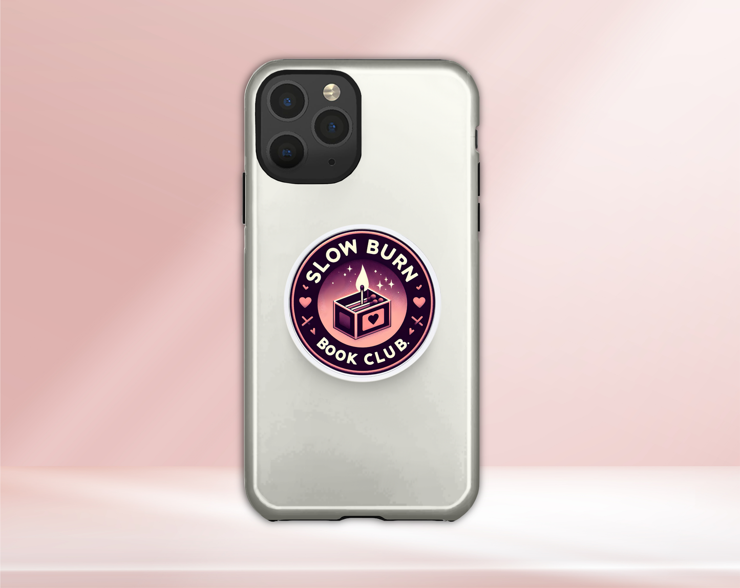 Slow burn book club kindle/Phone grip