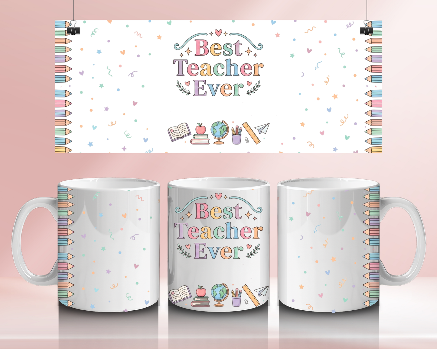 Best teacher ever - 11oz Ceramic mug