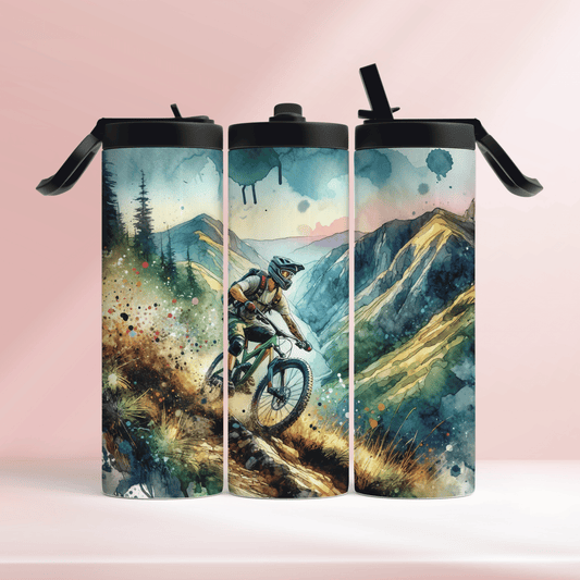 Mountain biking - 20oz tumbler