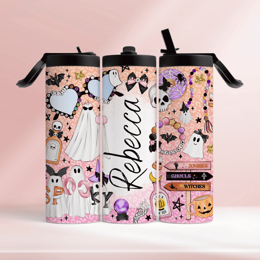 Spooky season personalised - 20oz tumbler