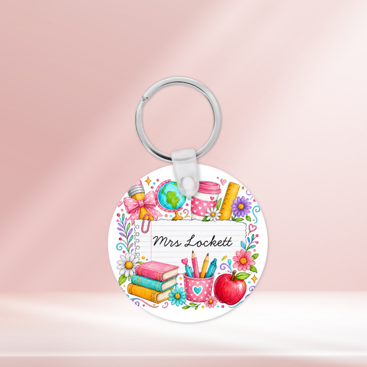 Teacher keyring