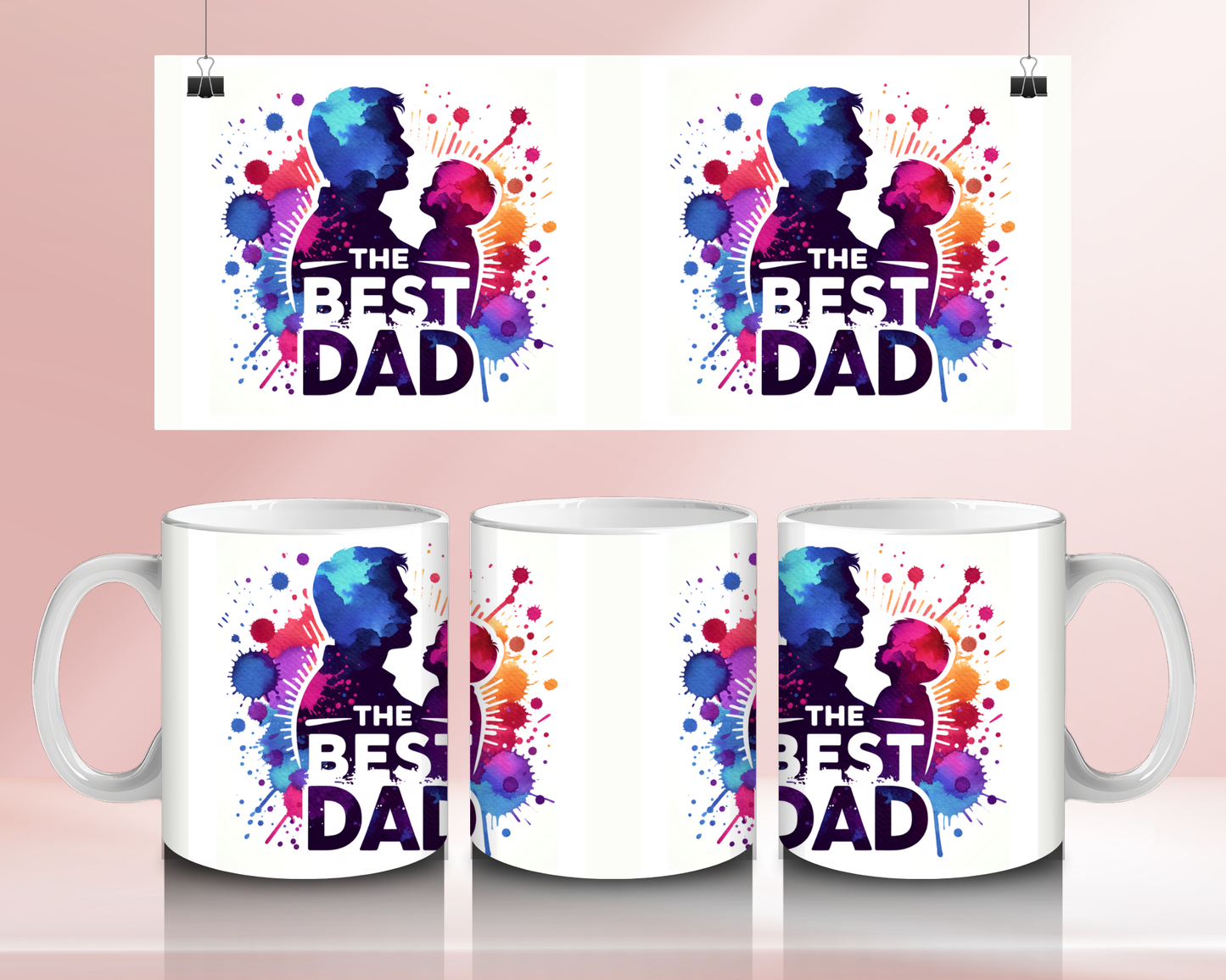 The best boy dad - 11oz Ceramic mug