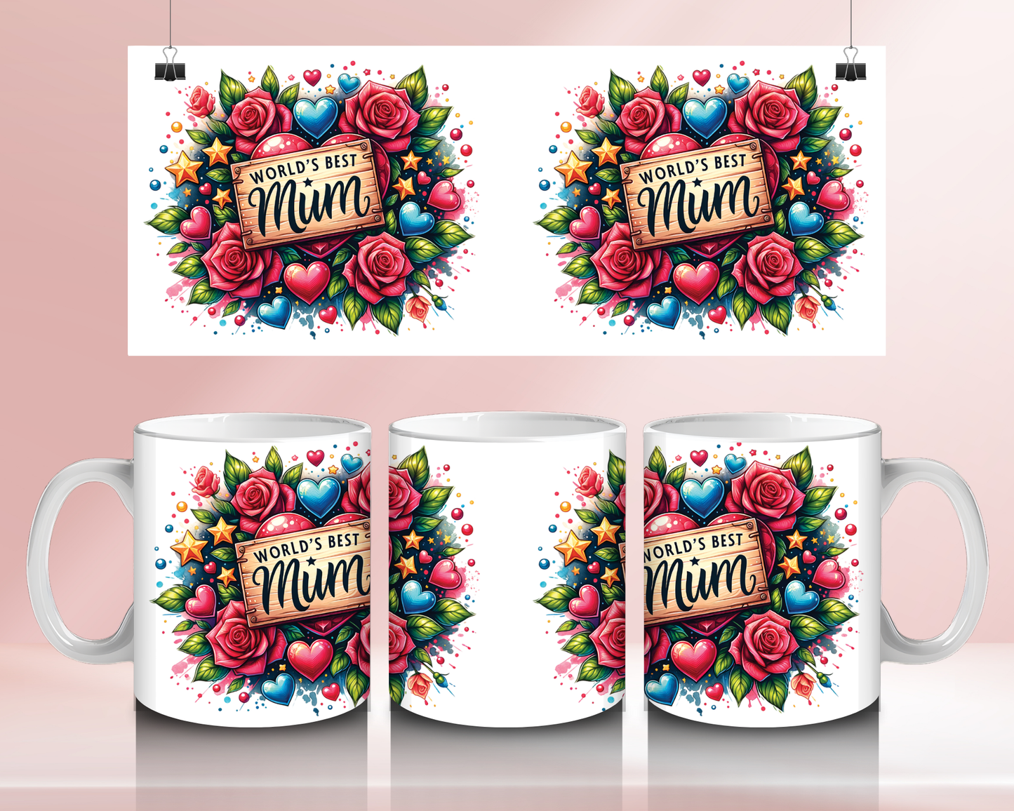 Worlds best Mum - 11oz Ceramic mug